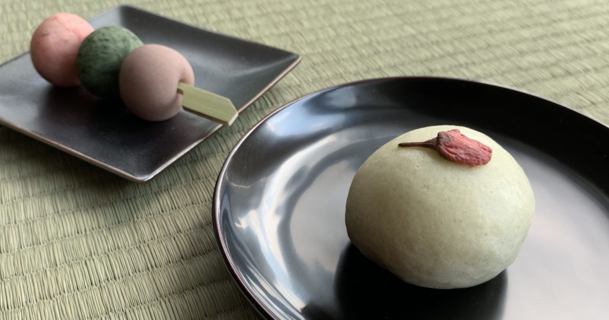 花見団子 桜饅頭 3月17日の和菓子 ランチ